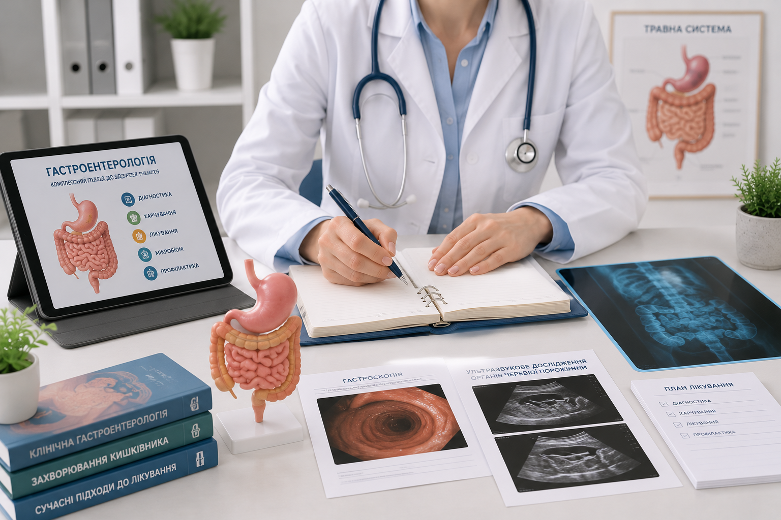 Doctor with laptop