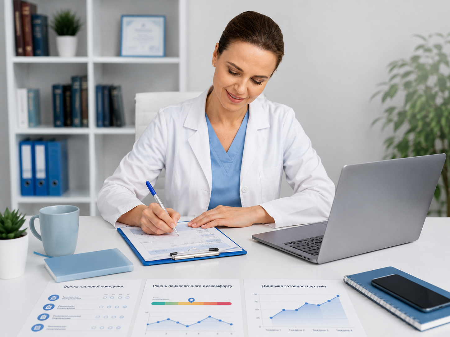 Doctor working
