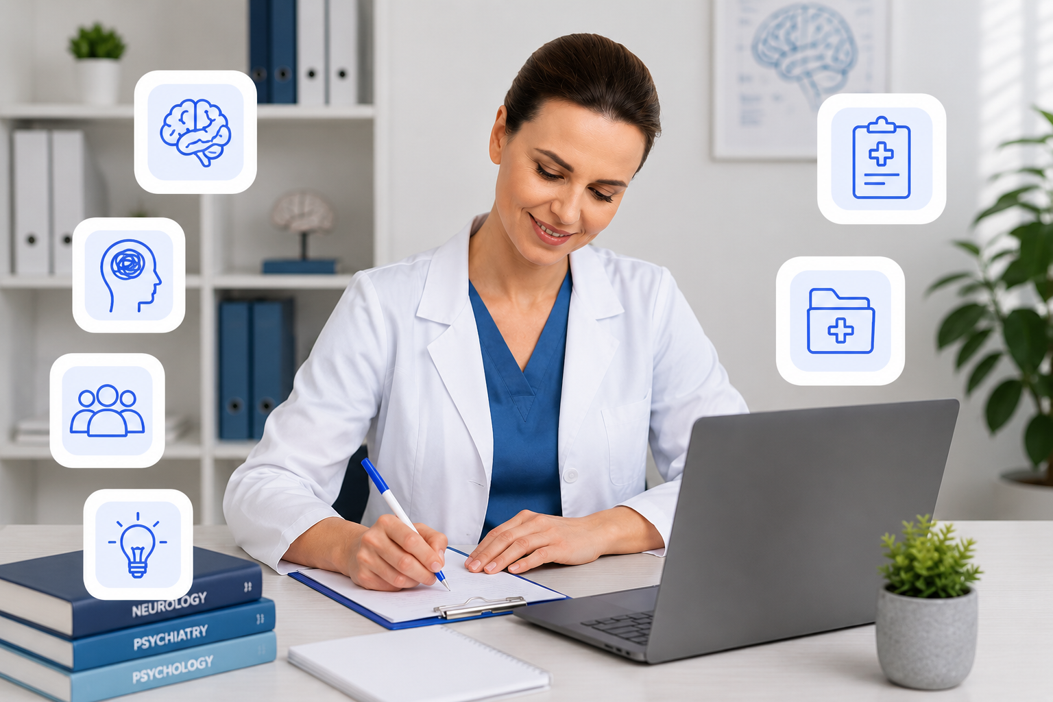 Doctor working