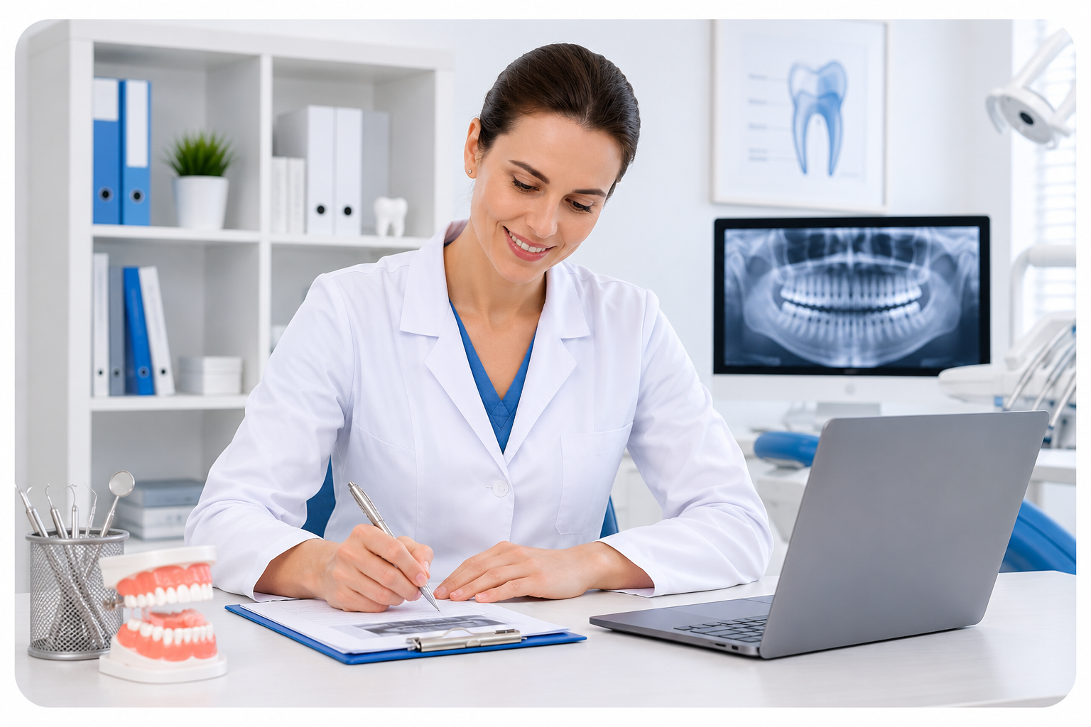 Doctor working
