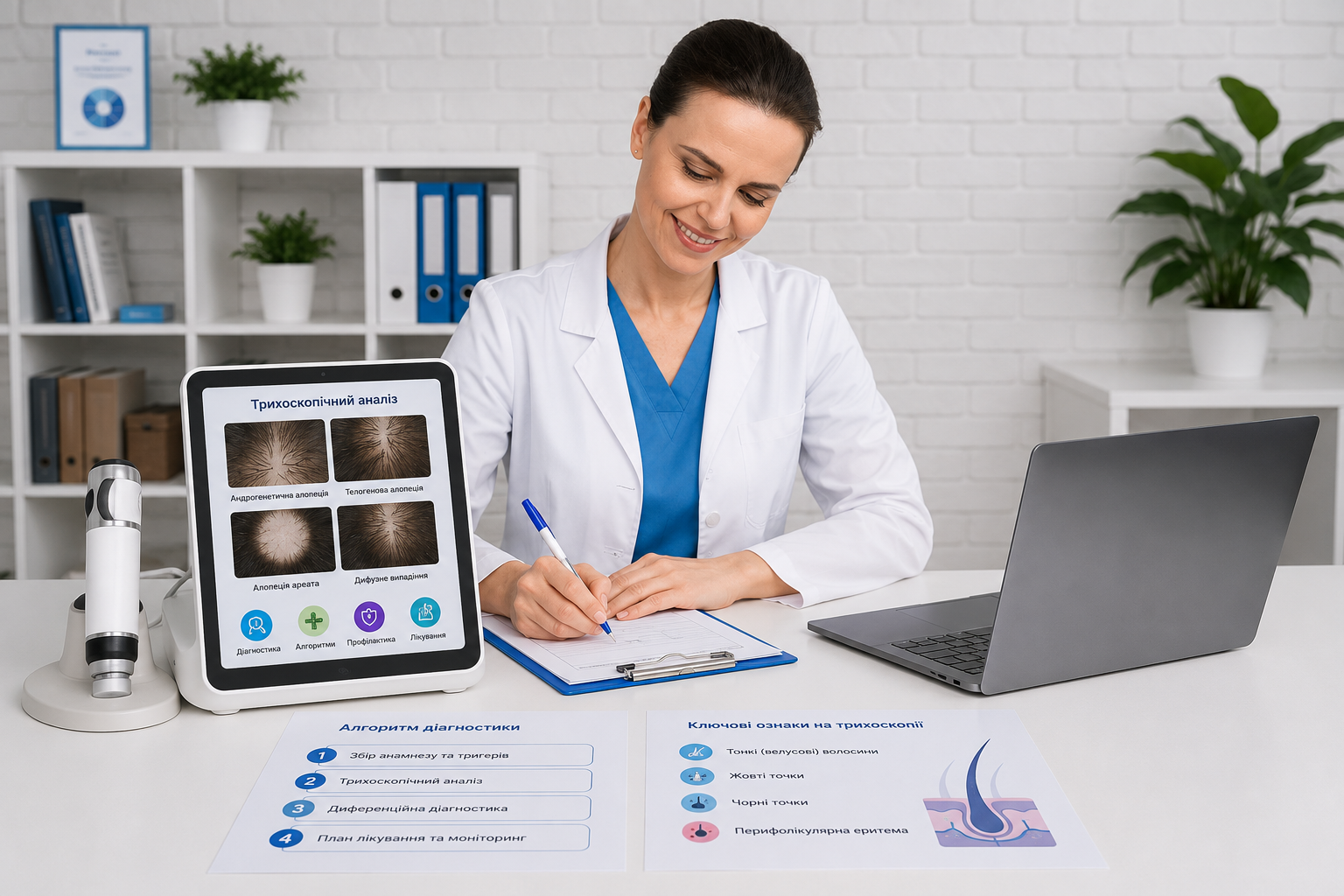 Doctor working