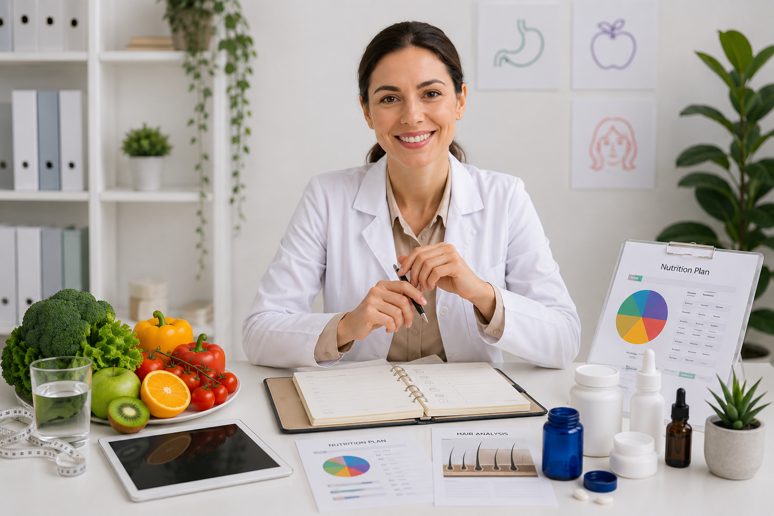 Doctor with laptop