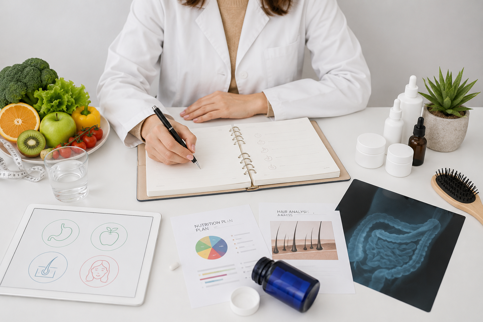 Doctor with laptop