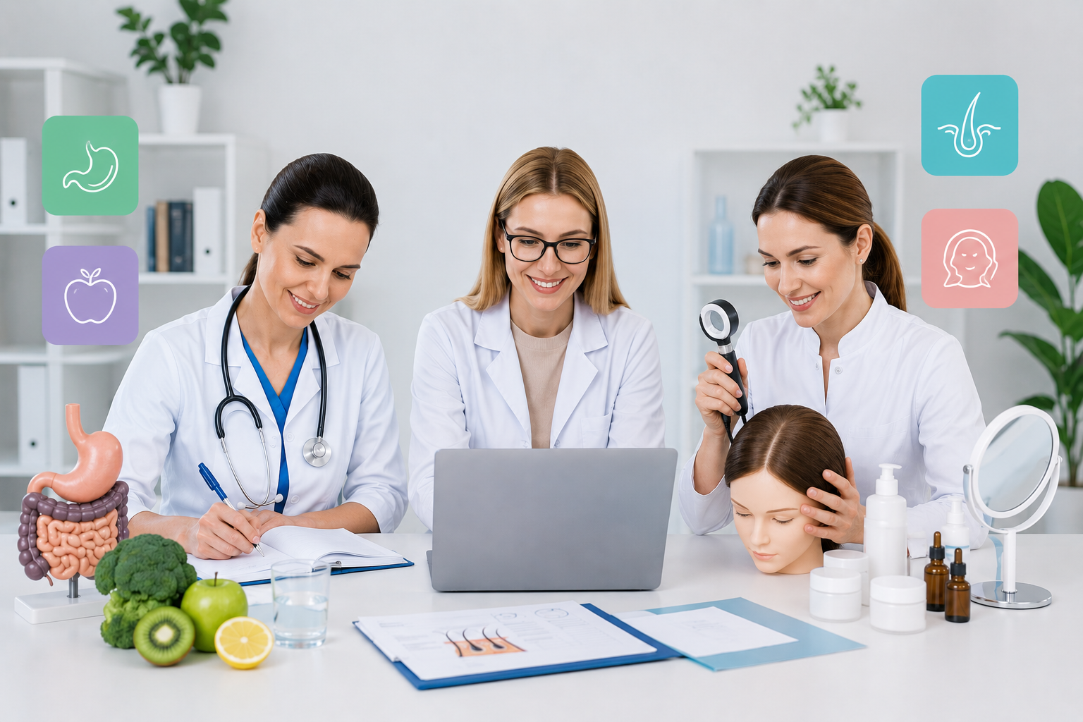 Doctor working