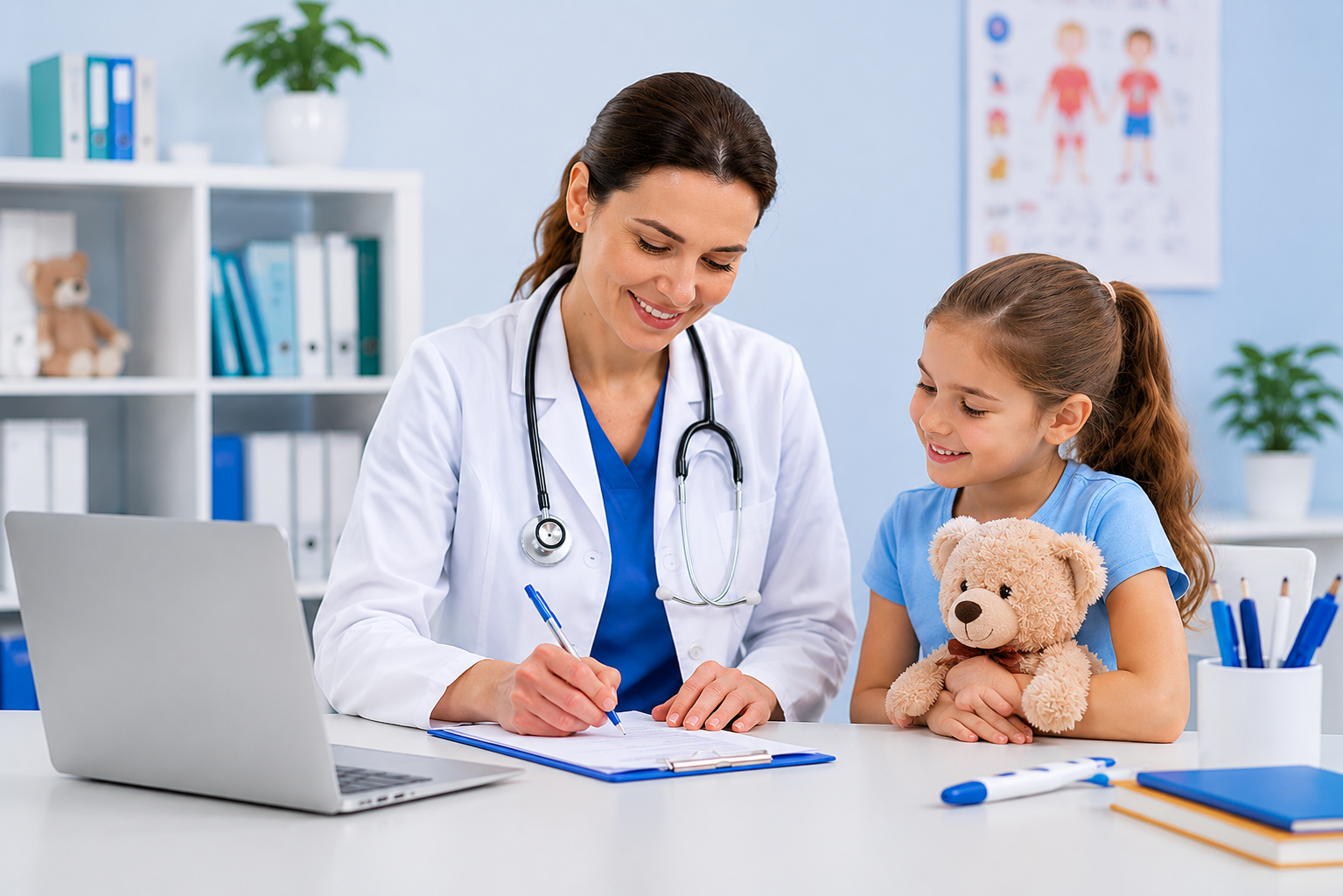 Doctor working
