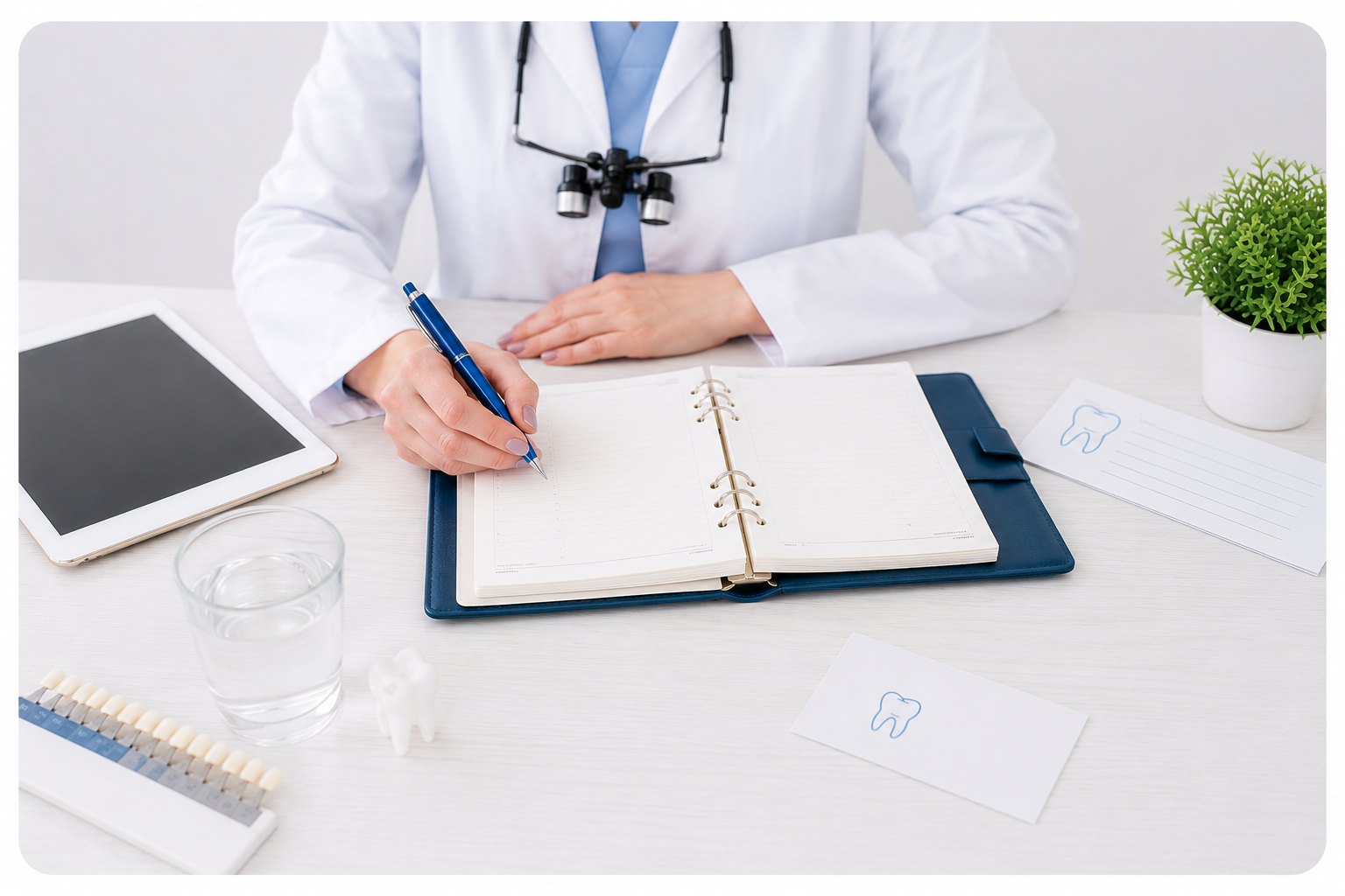 Doctor with laptop