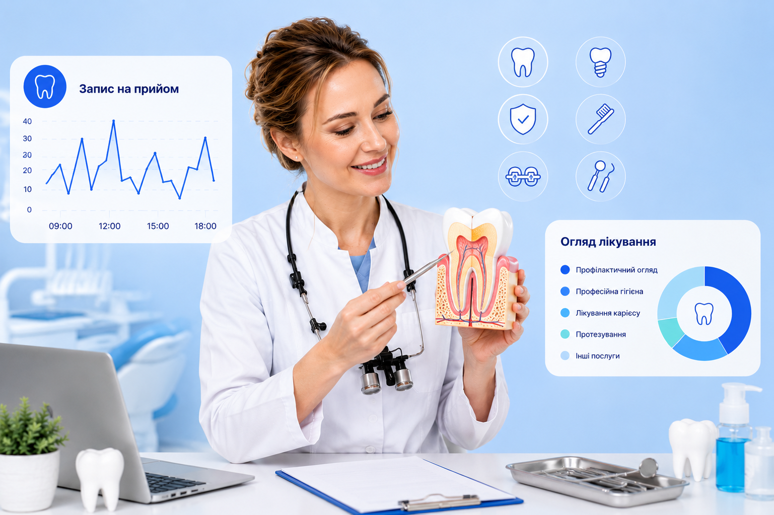 Doctor working