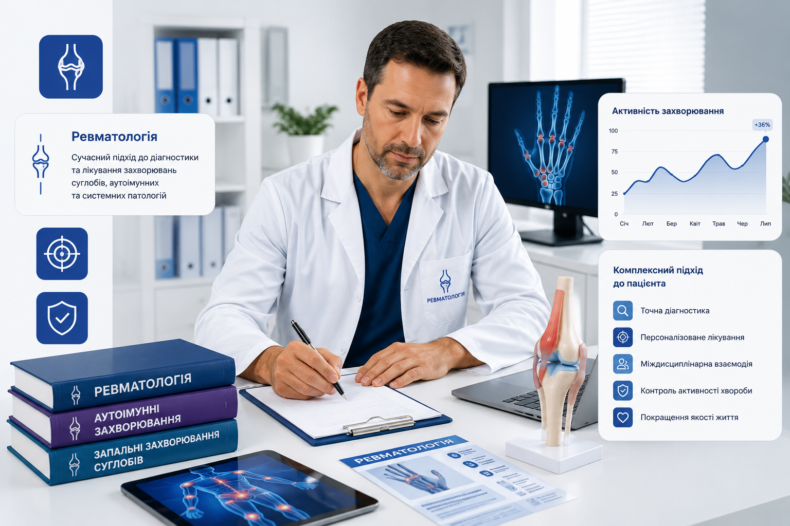 Doctor with laptop