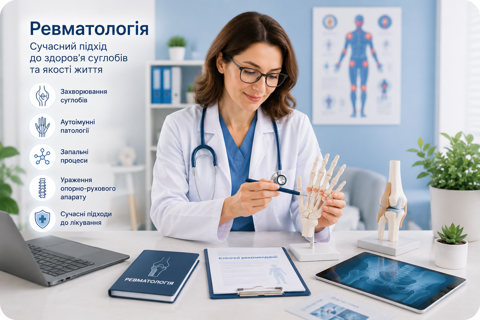 Doctor with laptop
