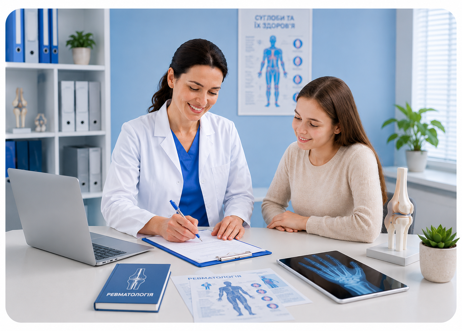 Doctor working